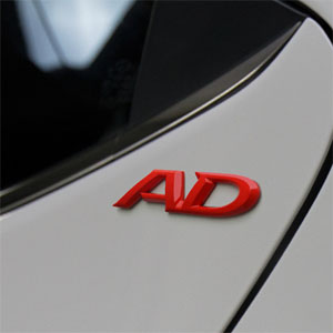 [ Elantra2016(AvanteAD) auto parts ] Elantra2016(AvanteAD) \"AD\" Logo 3D Emblem